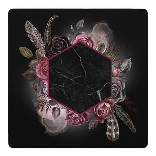 Marble Noir Romance Mahjong Mat