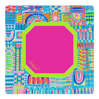 Dots and Doodles Mahjong Mat