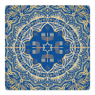 Midnight Menorah Mahjong Mat