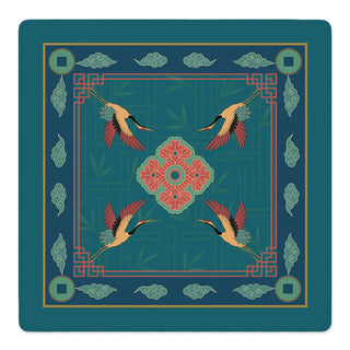 Crane Dynasty Mahjong Mat