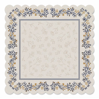 Wildflower Botanical Leatherette Mat