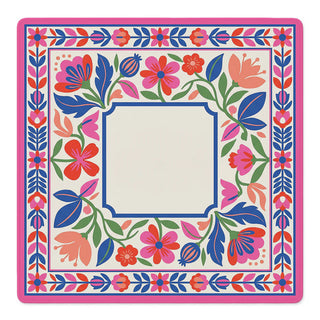 Floral Fiesta Mahjong Mat