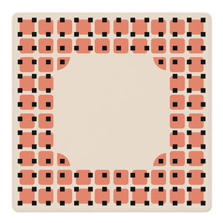 Peachy Keen Pixels Mahjong Mat