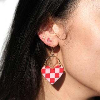 Checkmate Earrings