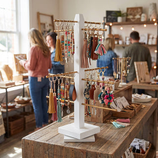 Spinning Ornament, Jewelry & Accessory Display Tree