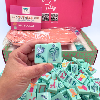 THE SOUTHEAST SERIES:  Mahjong Set with Southern Charm
