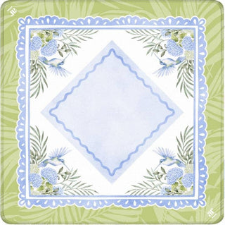 Hummingbird Hydrangea Mahjong Mat