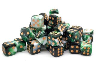 Bag O' D6's 12mm 60ct - Vorpal - Green & White