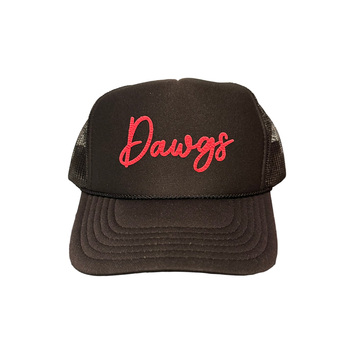 Dawgs Trucker Hat: Black