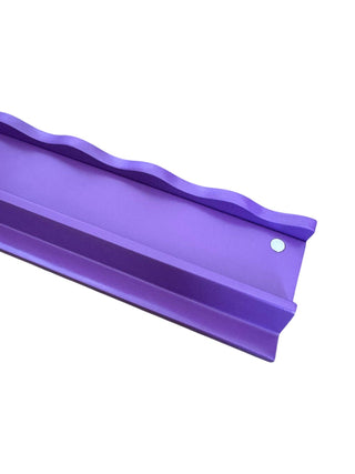 Wavy Mahjong Rack Pusher Set - Purple