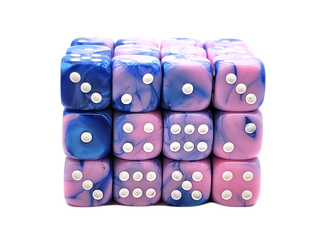 Cotton Candy Blues Dice 36 Count