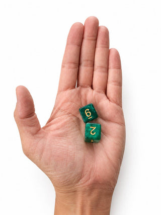 Jade Pearl Mahjong Specialty Dice (Set of 2)