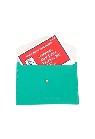 Card Clutch: Navy Blue