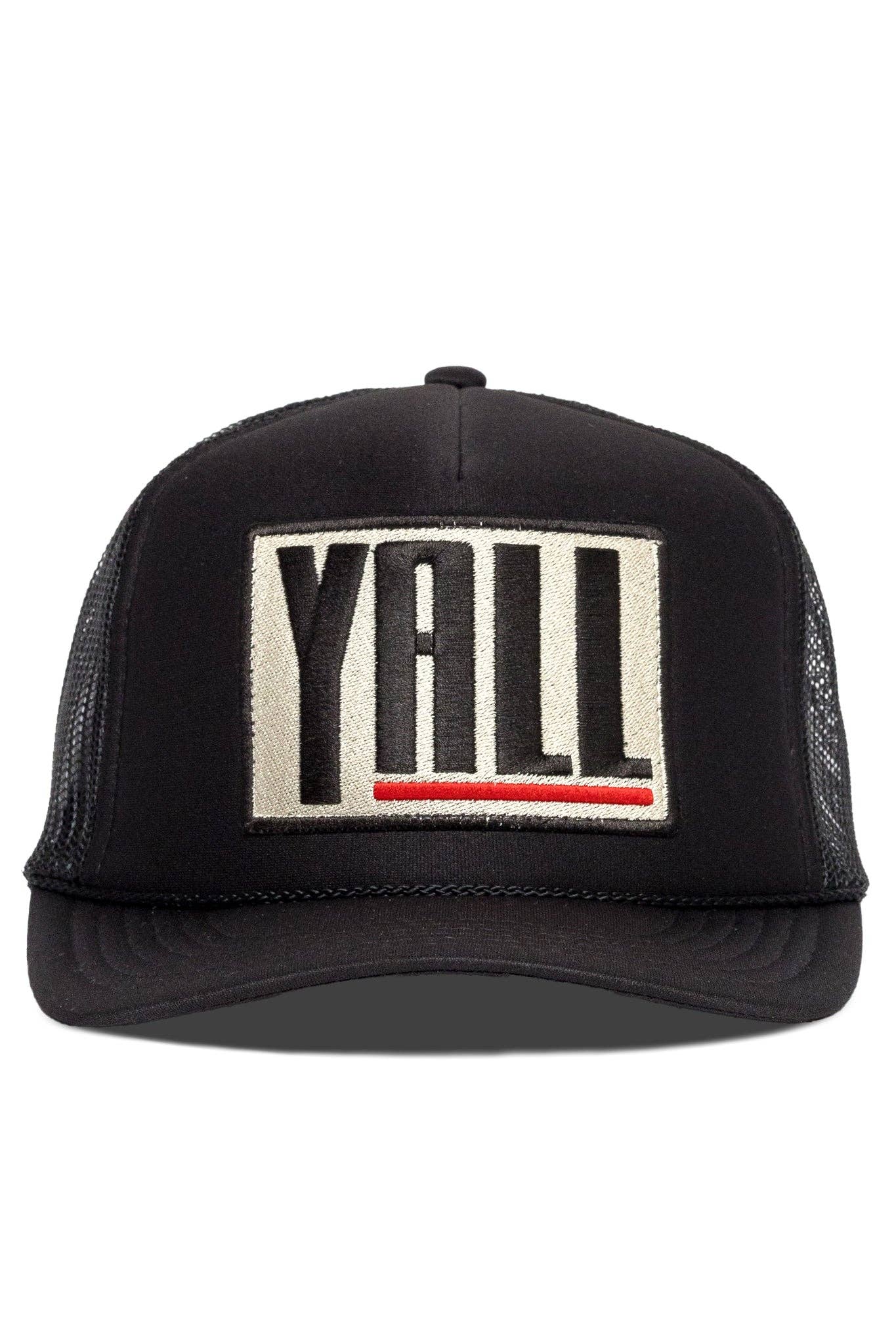 Yall Trucker Hat: Black