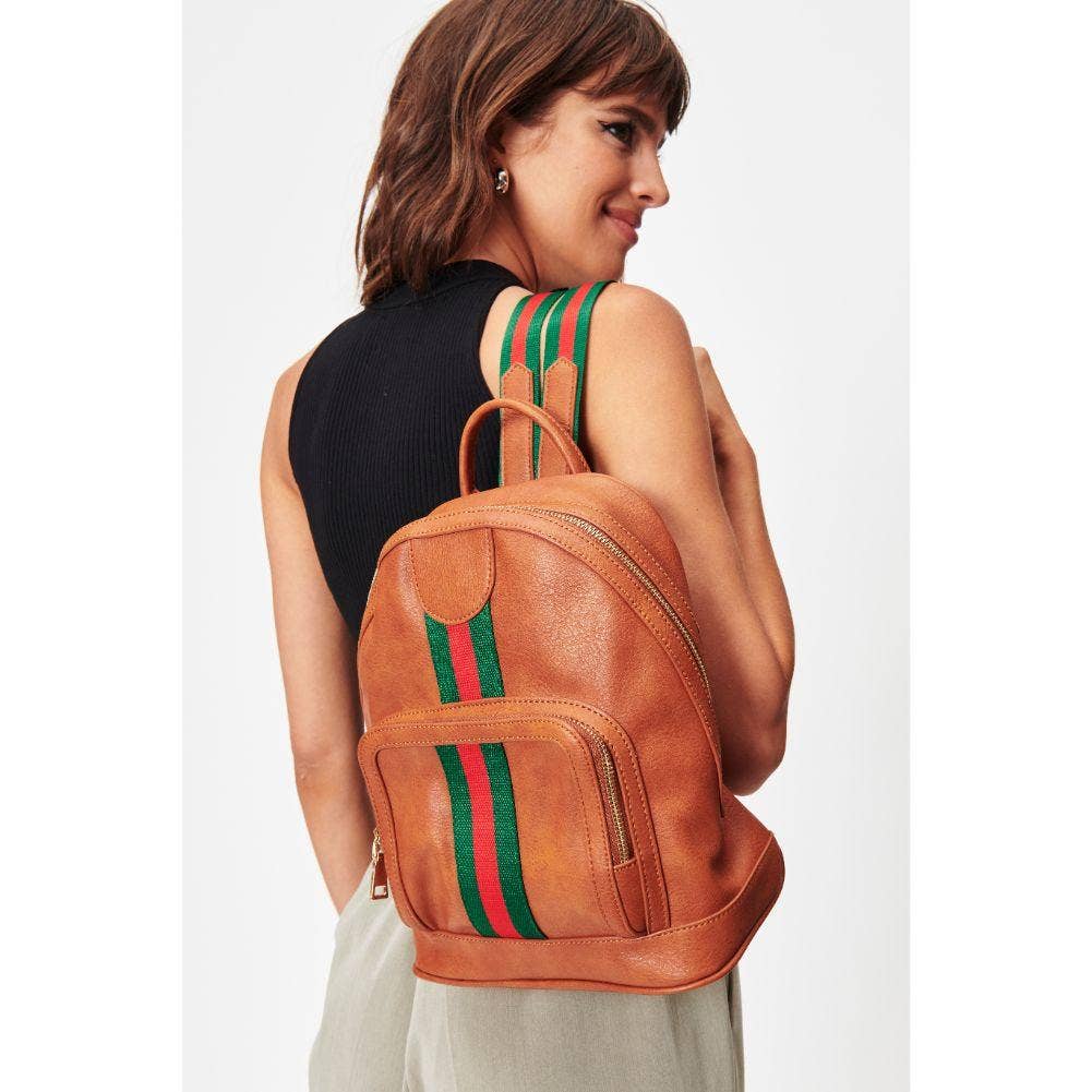 Scarlet Backpack: Tan