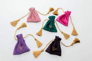 Mahjong Dice Bag: Amethyst