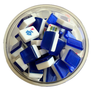 Royal Sparkle Mahjong Tile Set