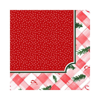 Candy Cane Lane Mahjong Mat