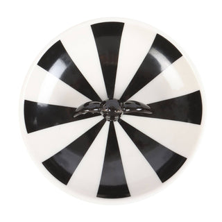 Striped Bat Halloween Dice Dish