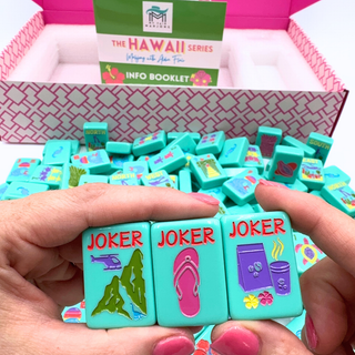 THE HAWAII SERIES | Mahjong Set with Aloha Flair