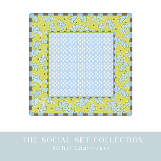 SoHo Chartreuse  Mahjong Mat