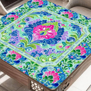 Savannah Soiree Mahjong Mat, Multi Color Game Mat