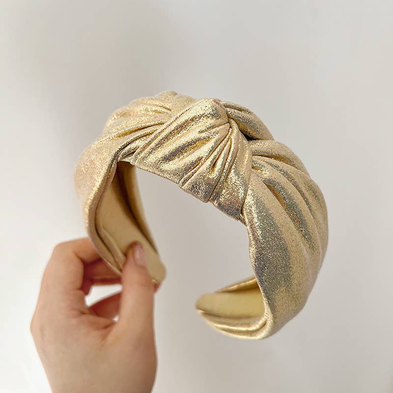 Metallic Knot Headband