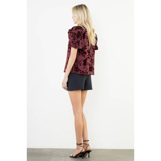 Chandler Velvet Top