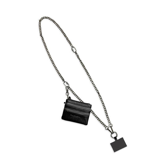 Clip & Go Crossbody Phone Accessory : Gun Metal