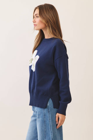 Mahjong Tile Intarsia Sweater