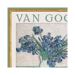 NEOPRENE Van Gogh Reversible Mahjong Mat – Starry Museum: Sunflowers | Irises