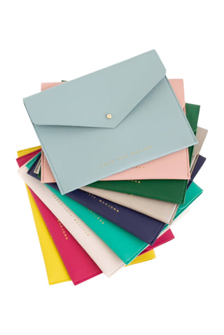 Card Clutch: Navy Blue