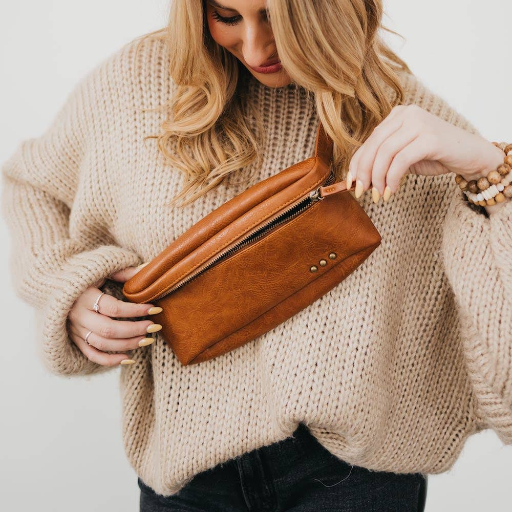 Whitley Waist Crossbody Bag : Black