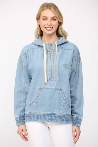 Charlie Denim Pullover