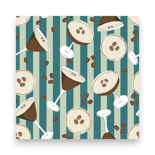 Mahjong Mats - Patterns & Icons: Patterned Mat - Lemon Love