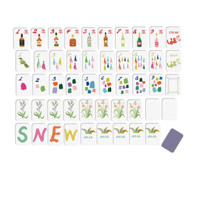 Cocktails Mahjong Tiles (Preorder)