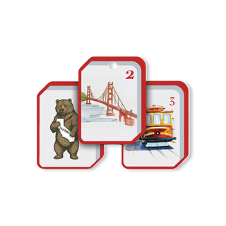 San Francisco Mahjong Ornament
