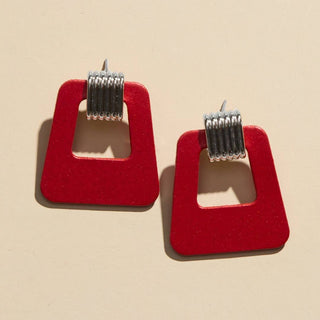 Crimson Shimmer Avery Earrings