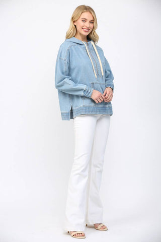 Charlie Denim Pullover