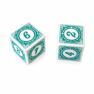 Para"Dice" Mahjong Specialty Dice Gift Ready : Mali-Blue