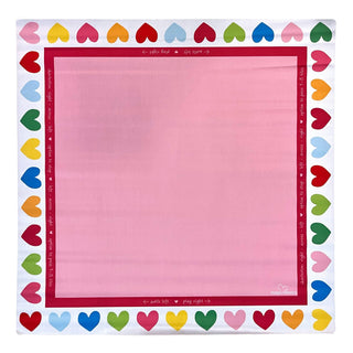 Margo Rebecca Mahjong Mat: Pink