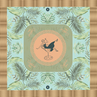 Bamboo Regency Oasis Mahjong Mat