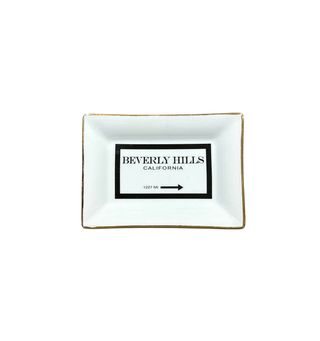 Trinket Tray- Leopard Pink Bow