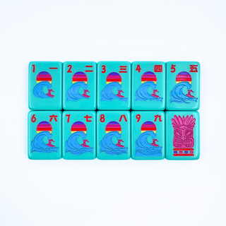 THE HAWAII SERIES | Mahjong Set with Aloha Flair