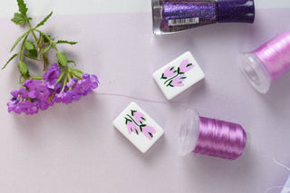 The Lilac Scallop Mat