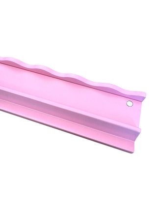 Wavy Mahjong Rack Pusher Set - Light Pink
