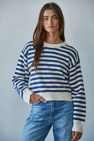 Farrah Sweater: Navy