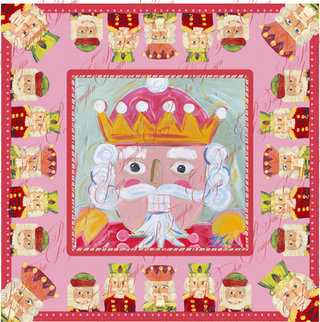 The Crazy Cracker Mahjong Christmas Mat
