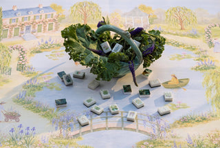 Bloomjong Double-Sided Leatherettet, The Garden Path