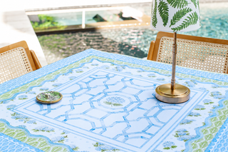 NEW NEOPRENE Hamptons Hydrangea Mahjong Mat